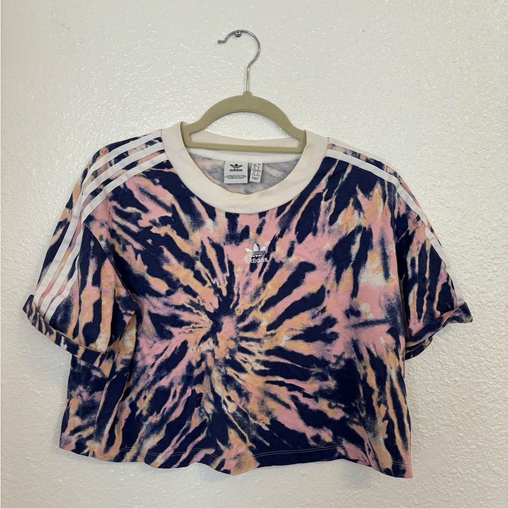 Adidas Tie-Dye Crop Top